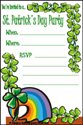 Printable St Patrick's Day Invitation